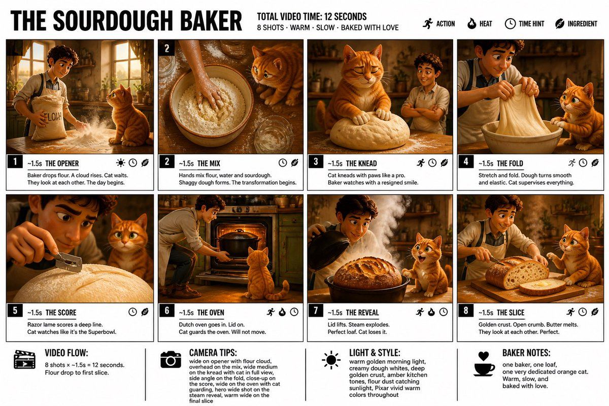 Sourdough Baker Storyboard