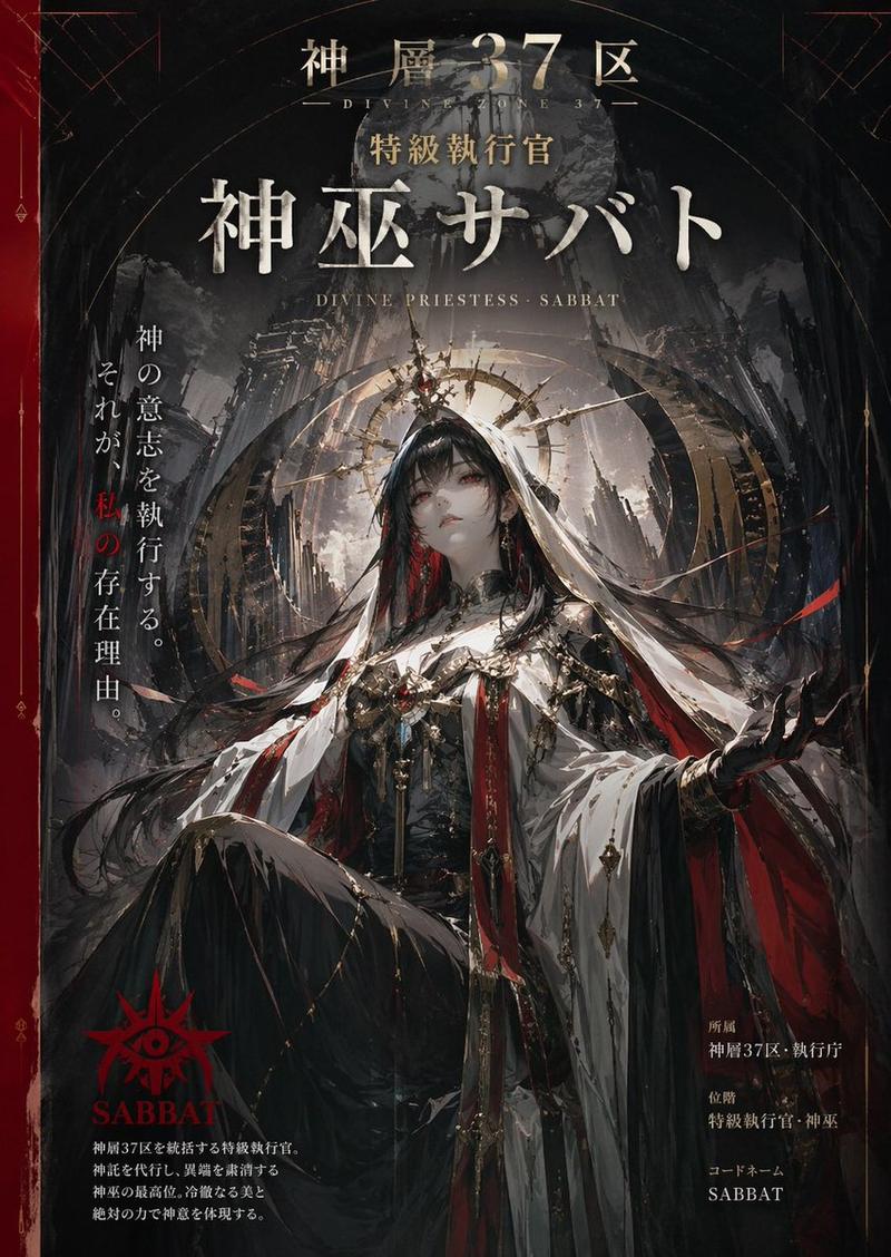 Character Visual Vertical Poster