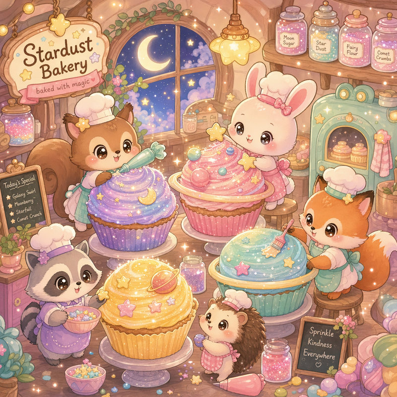 Chibi Style: The Starry Bakery
