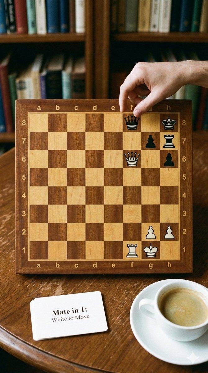 手机友好的单步将杀国际象棋谜题图片