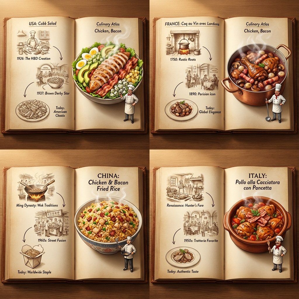 美食地图网格:3D 弹出式食谱立体模型