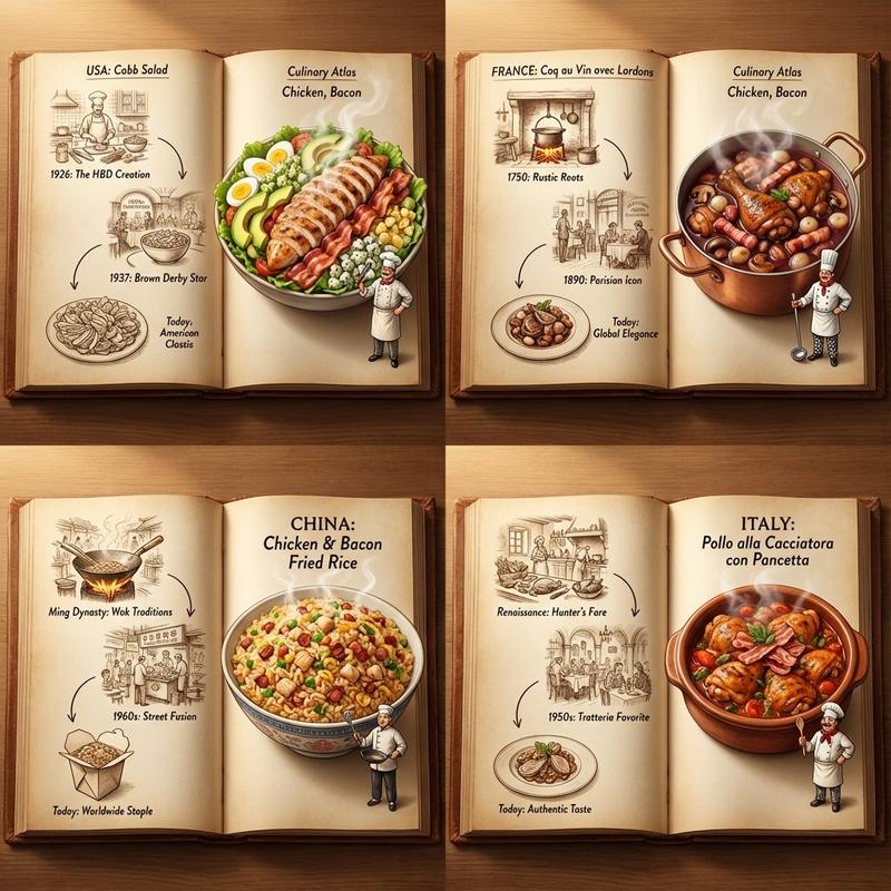 美食地图网格:3D 弹出式食谱立体模型