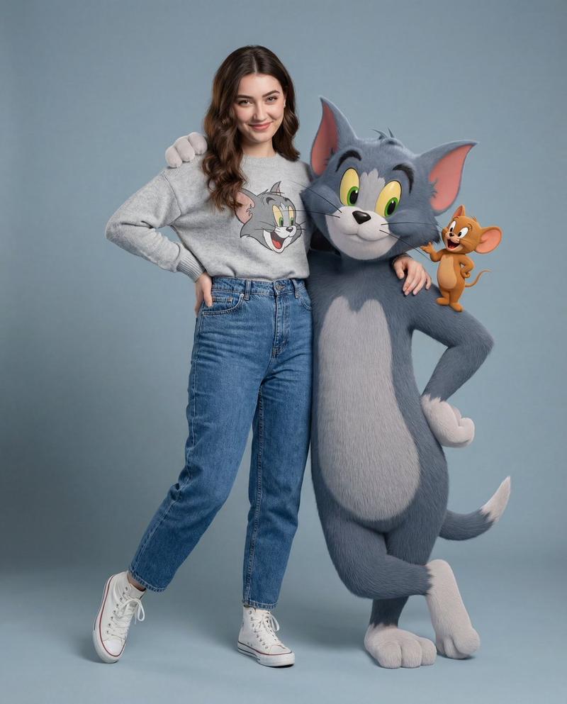 超逼真的《猫和老鼠》时尚大片