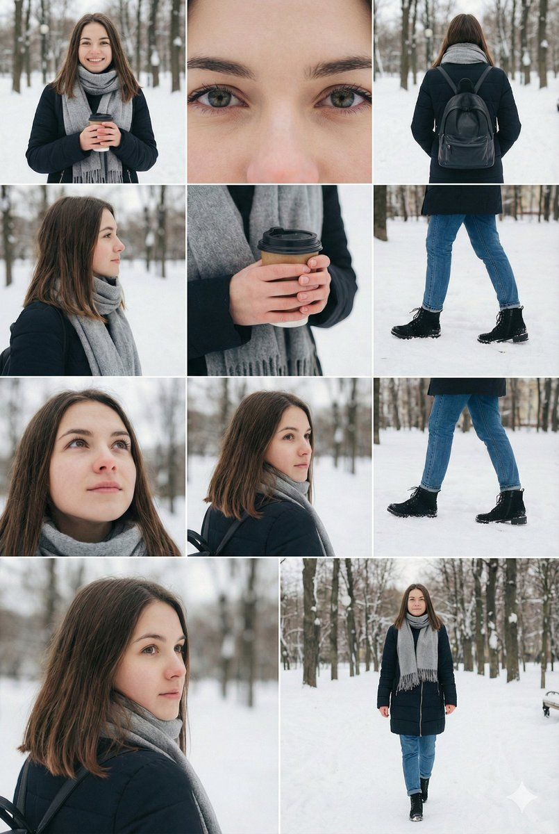 Cinematic Winter Fashion Photoshoot Prompt for Nano Banana Pro