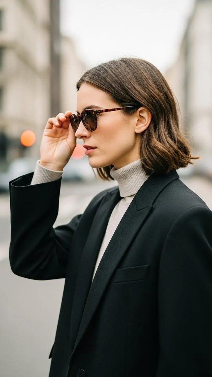 Minimalist Urban Fashion Editorial Side Profile