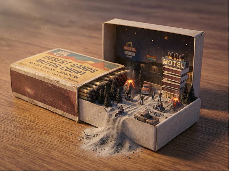 世界尽在物体中：电影级 3D 场景模板