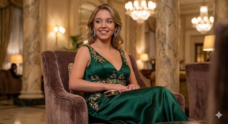 Sydney Sweeney 衣橱选择生成器(4 个场景)
