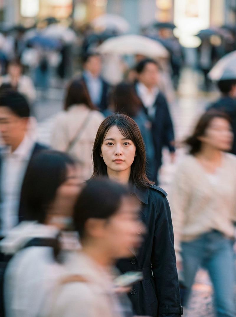 电影人像模式提示:人群中的焦点