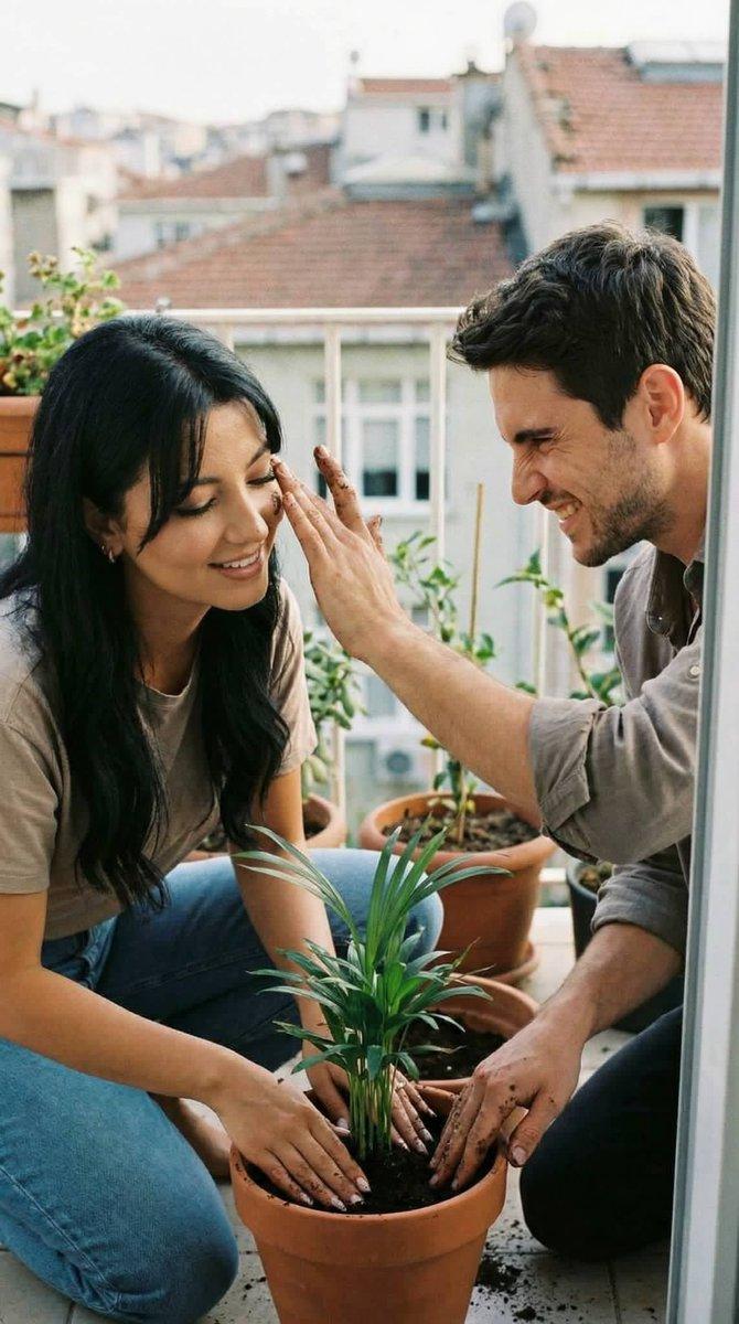 抓拍写实植物种植场景提示词