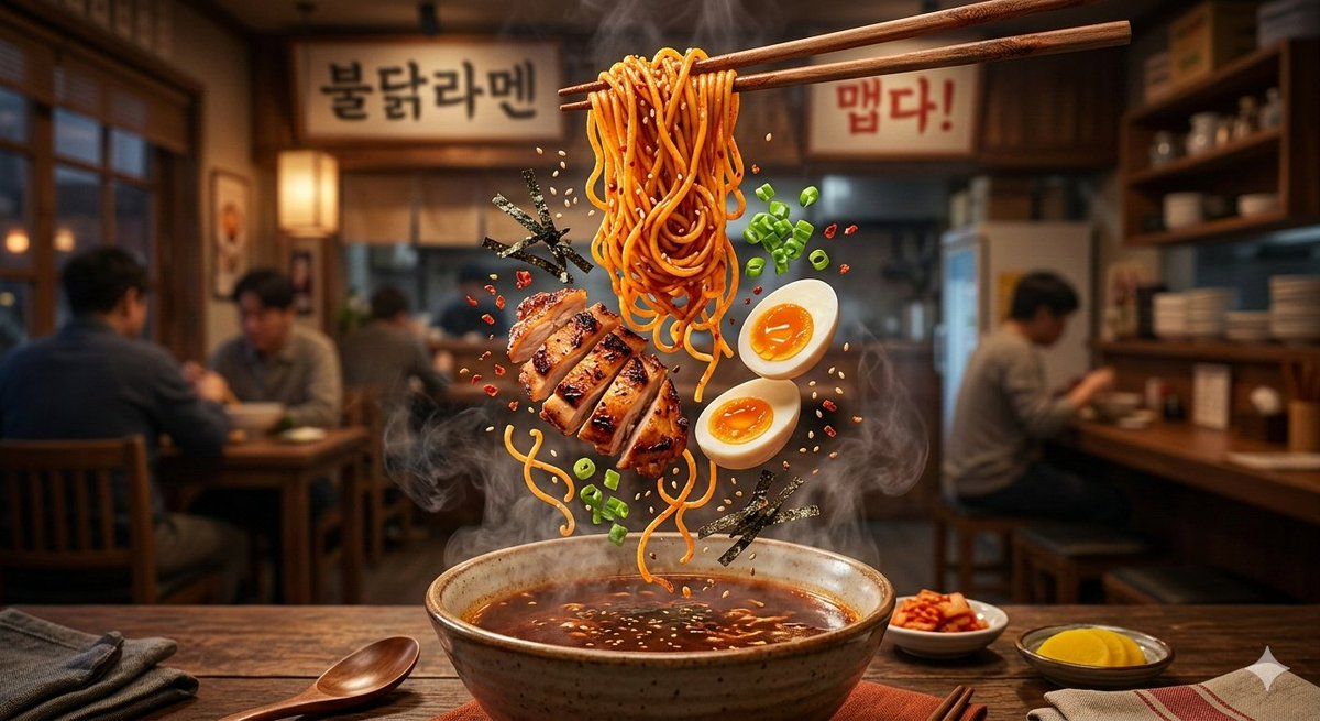 电影级美食广告镜头:解构的火鸡面