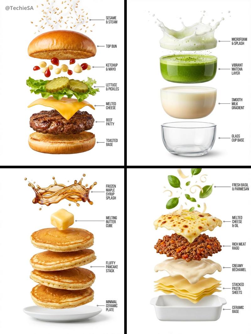 Exploded vertical food infographic: GPT Image 2 prompt