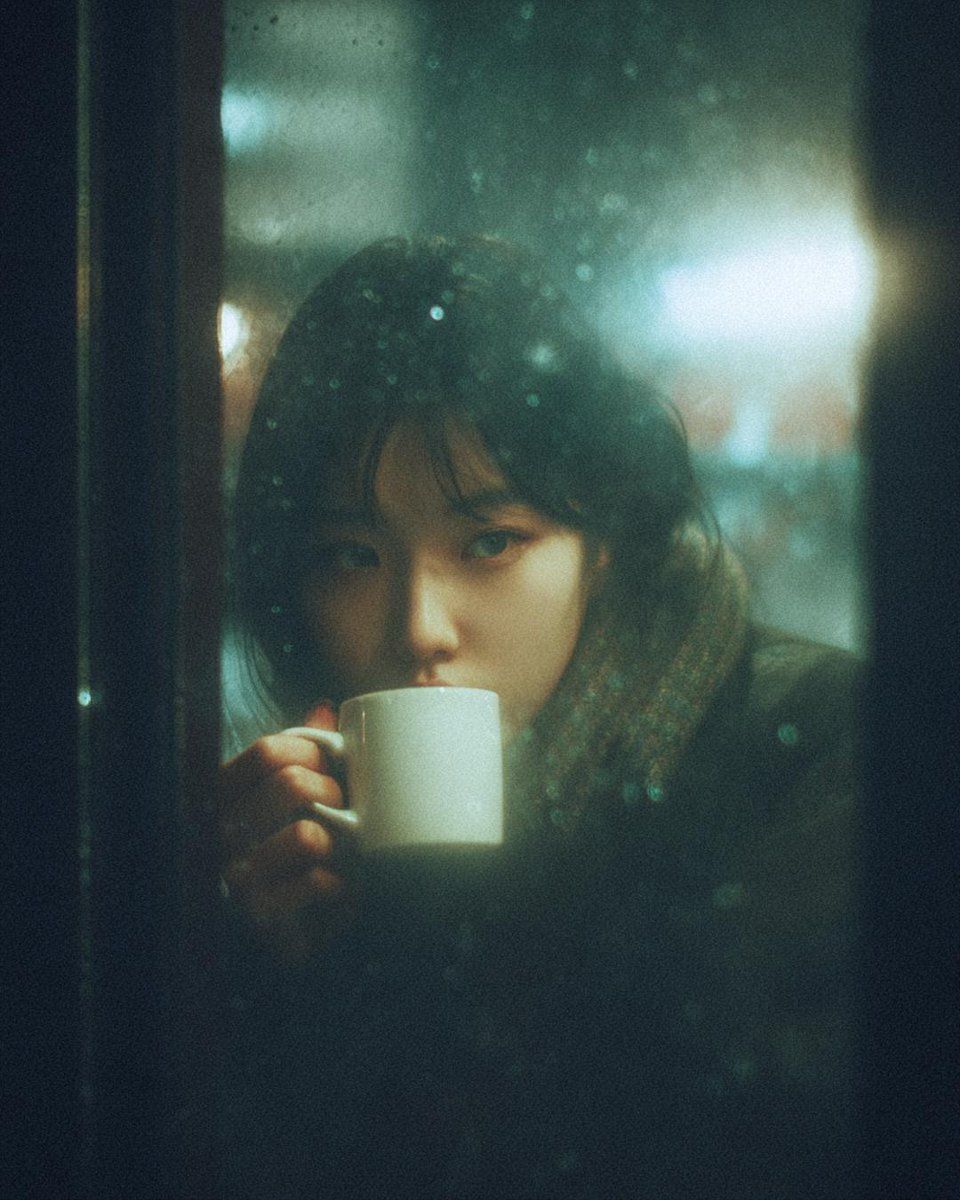 Rainy cafe window shot: GPT Image 2 prompt