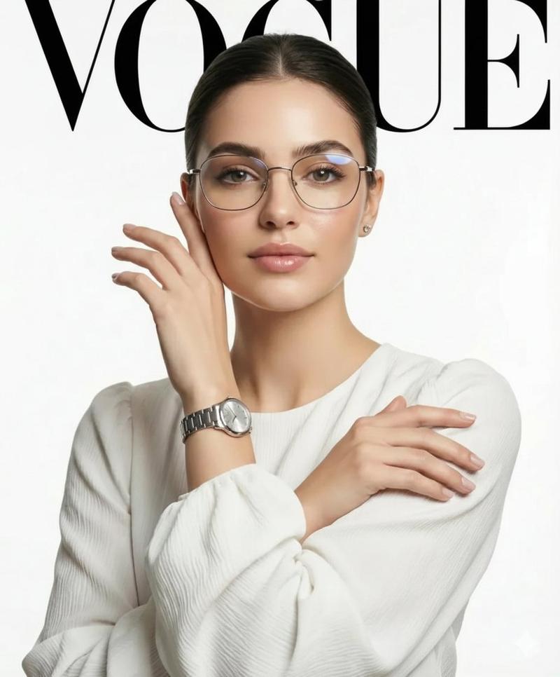 Vogue silver watch shot: GPT Image 2 prompt