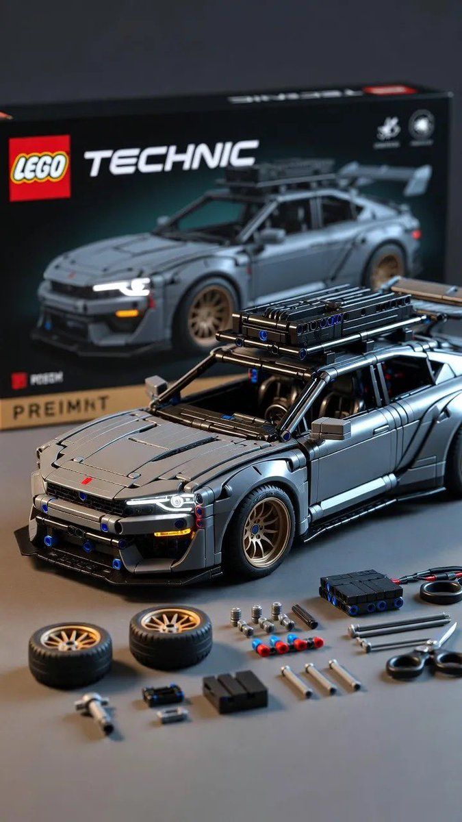LEGO Technic real car twin: GPT Image 2 prompt