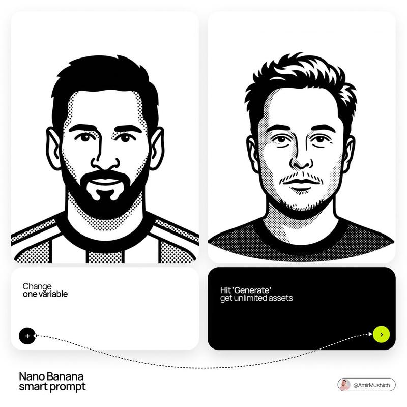 Notion-style monoline avatar: GPT Image 2 prompt
