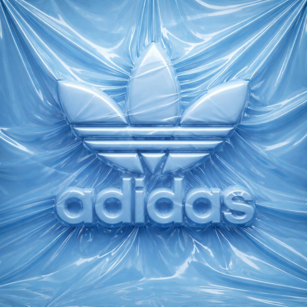 Adidas shrink-wrapped logo: GPT Image 2 prompt