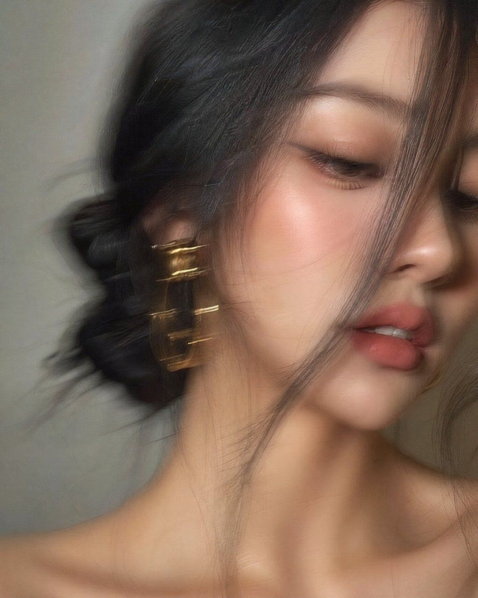 Motion blur beauty close-up: GPT Image 2 prompt