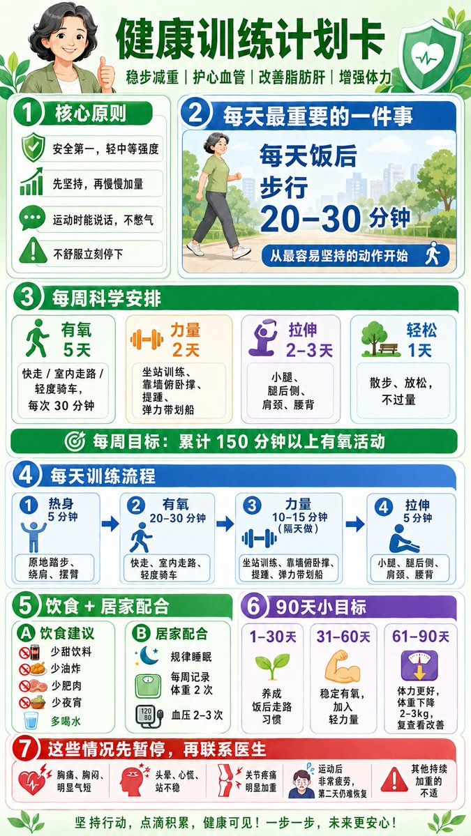 90 天体检后健康管理计划