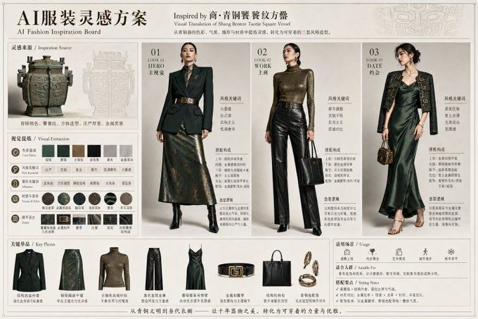 AI服装穿搭灵感方案