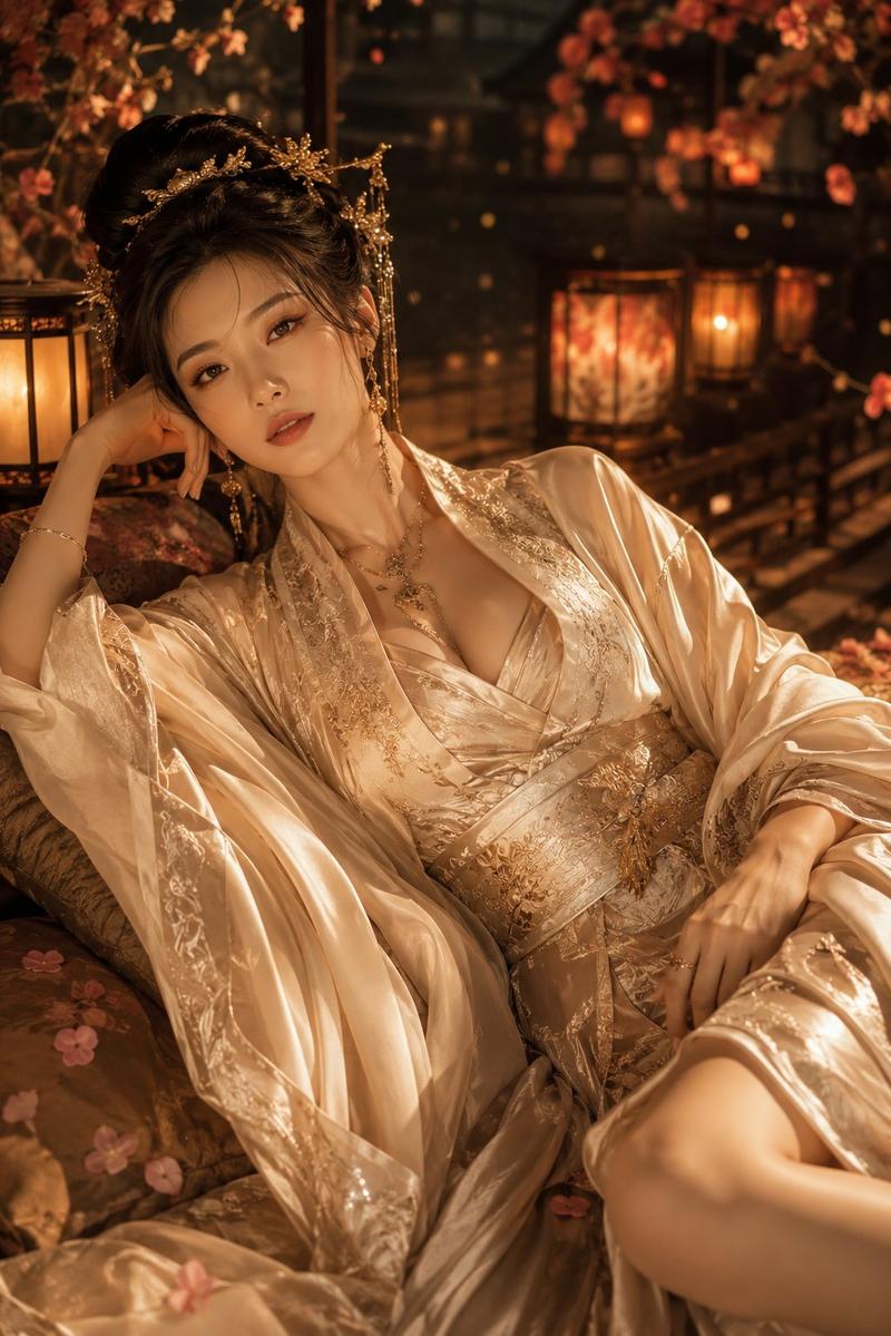 奢华汉服时尚大片人像摄影