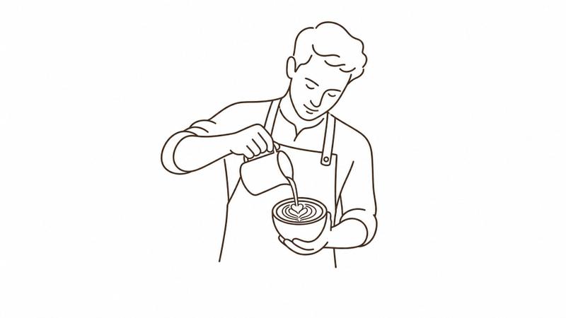 优质单线风格插画设计