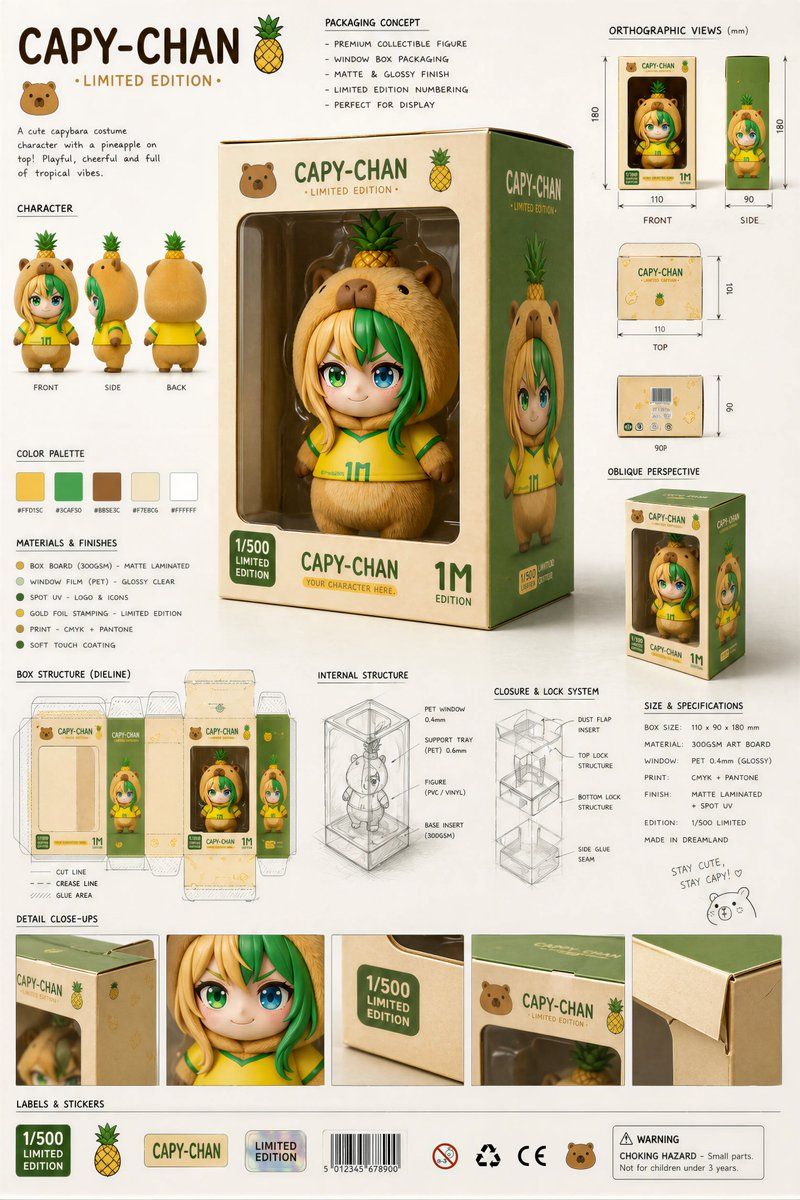 高端玩具包装工业设计展板