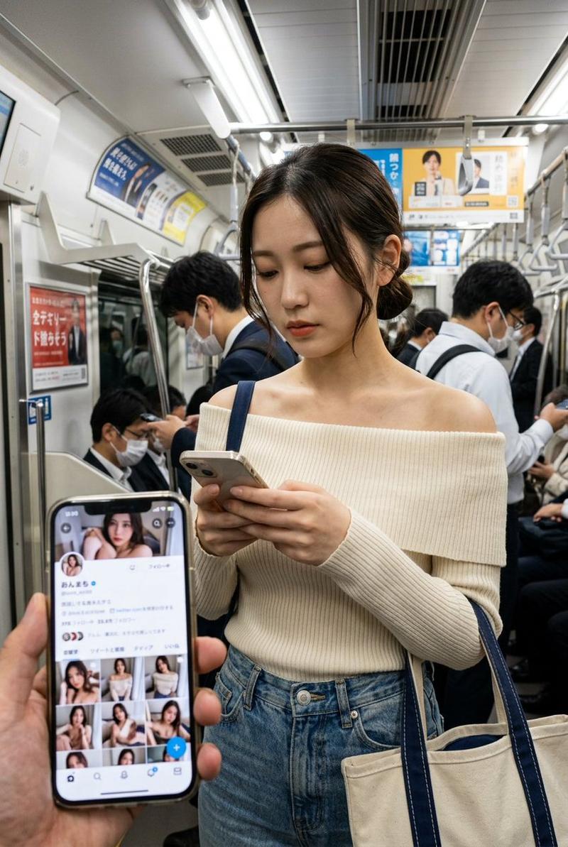 虚实交错:地铁偷拍推特网红的真容