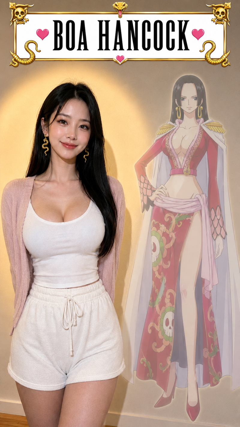vertical smartphone video frame, realistic Korean adult woman in a cozy home out