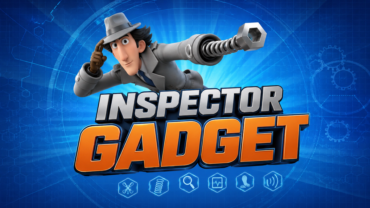 Inspector Gadget 2015 Title Card Remake Version