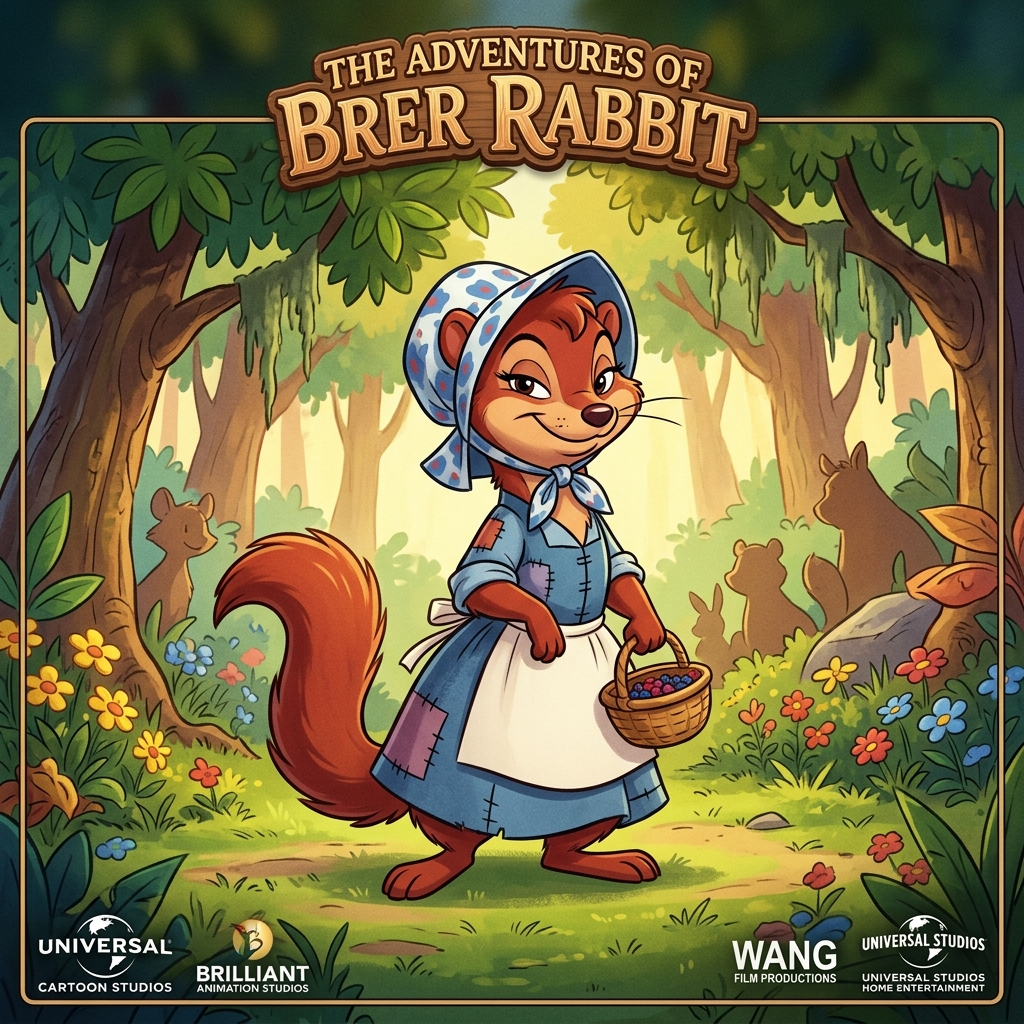 Sister Mink From The Adventures of Brer Rabbit In Universal Cartoon Studios Bril