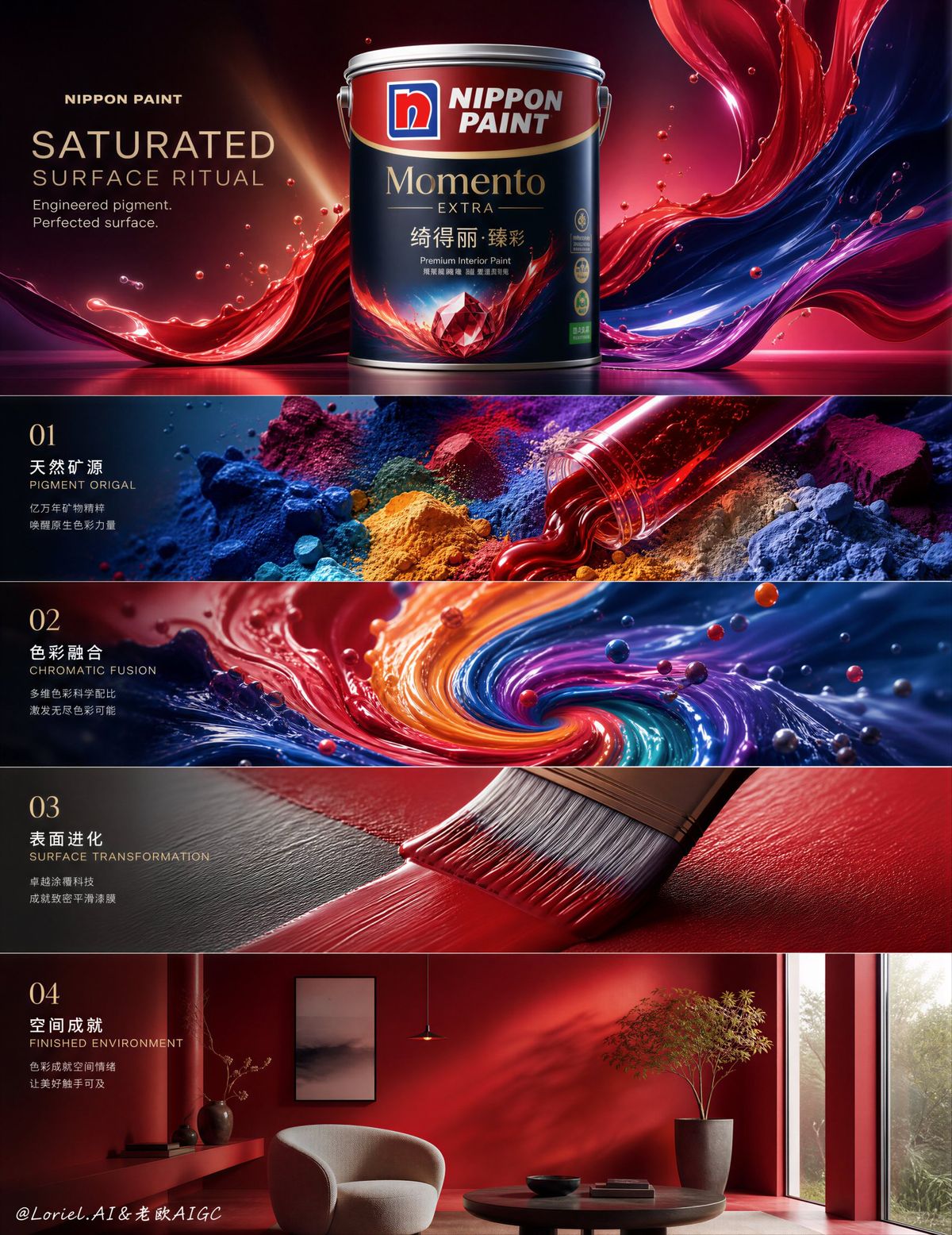 5-Grid Product Lineup5宫格产品序列 GPT- image 2 prompt Create an ultra-premium...