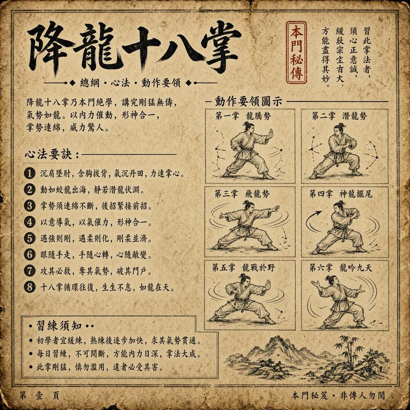 我又捡到一页降龙十八掌 grok image 2出来了 很不错,繁体字基本跟GPT Image2一个水平了 且可以直接出4张图候选,右侧精准编辑...
