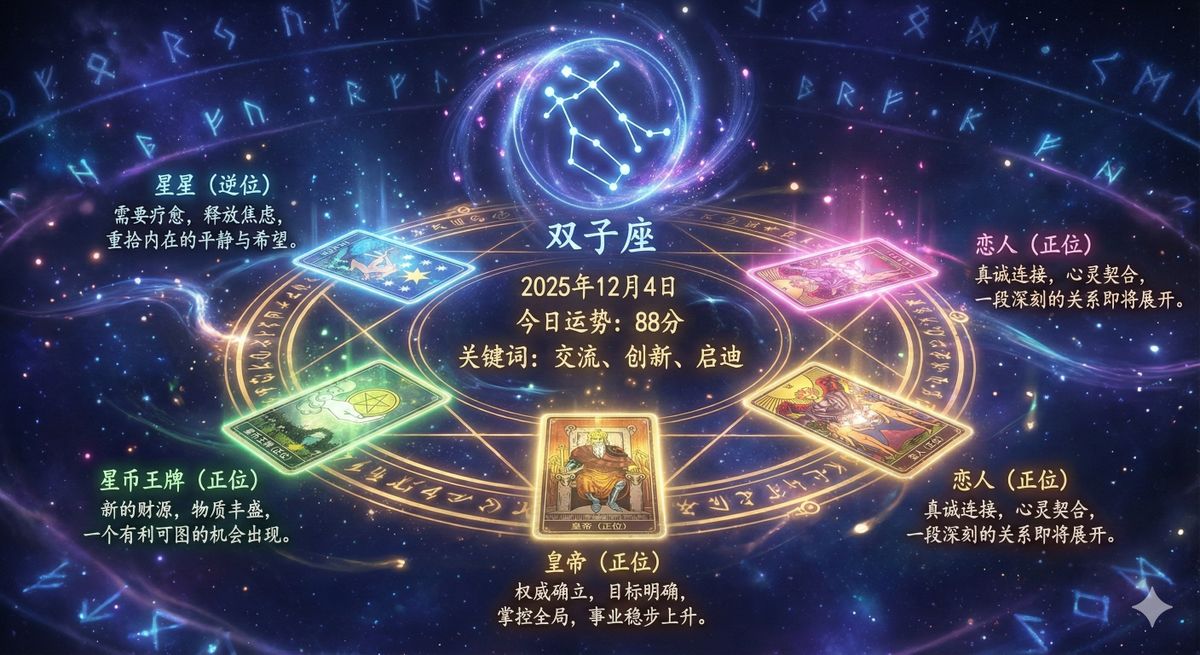 AI测运势:魔法视觉塔罗牌占卜