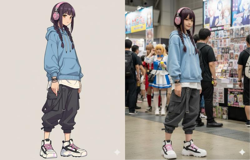 动漫转真人Coser,Comiket现场cosplay!