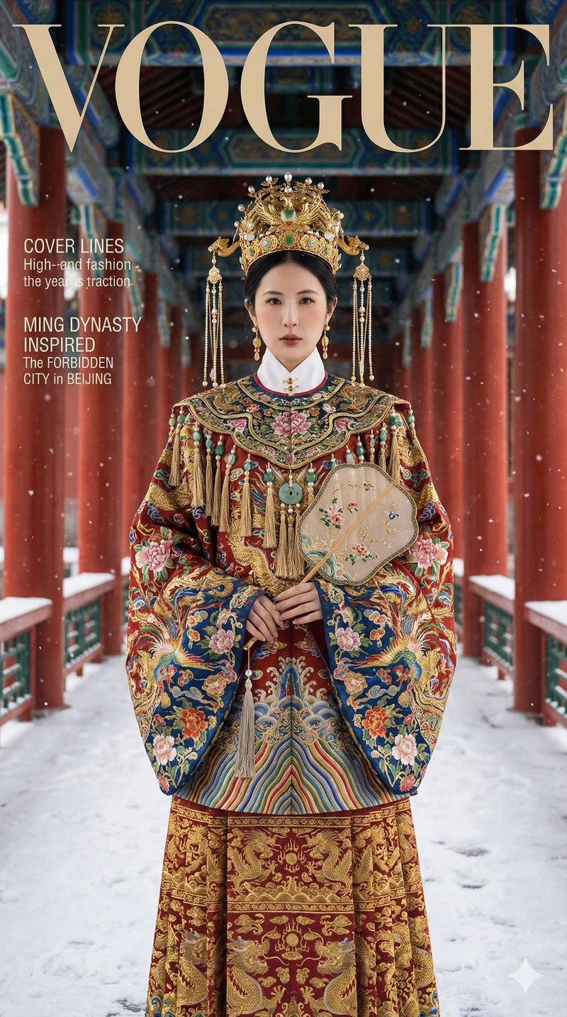 北京下雪故宫打卡
