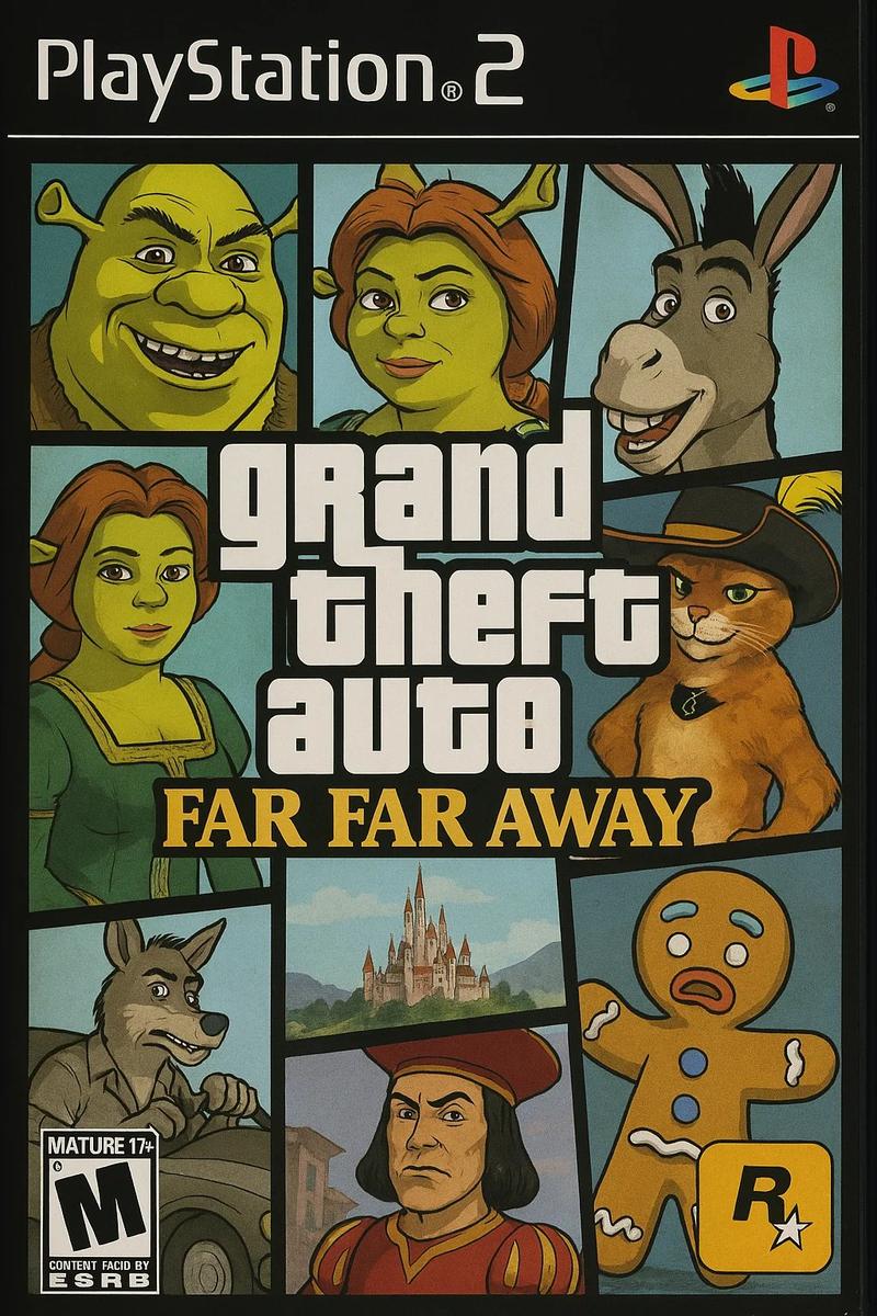 《侠盗猎车手:远在天边》PS2游戏盒