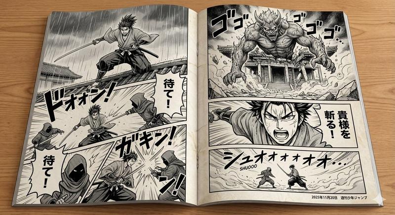 Nano香蕉Pro/2:打造逼真双页漫画杂志