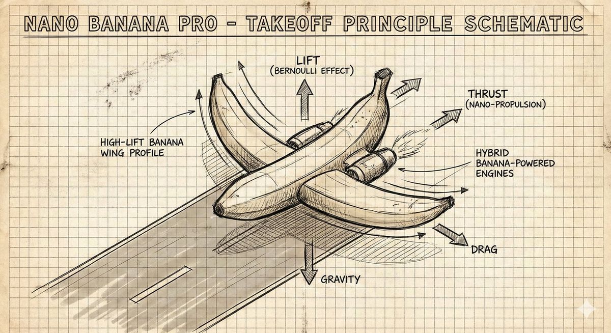 Nano Banana Pro手绘等距原理图
