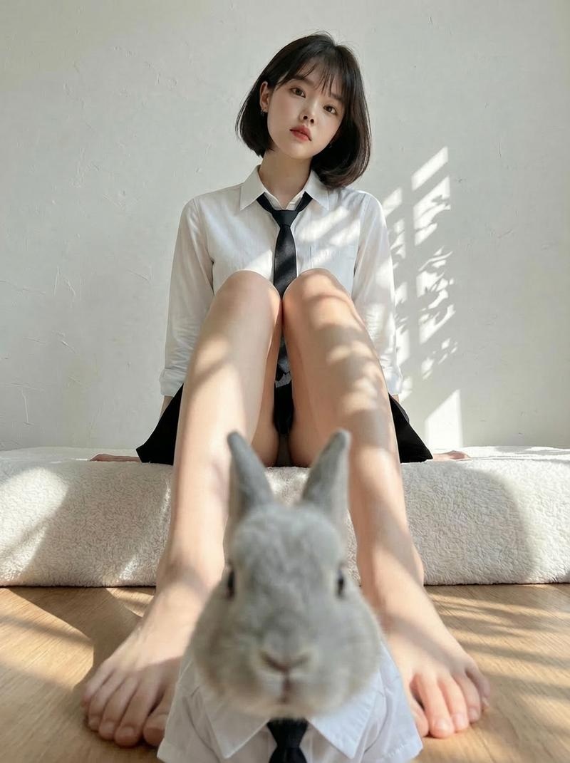 纳米香蕉Pro:兔子也穿同样的衣服
