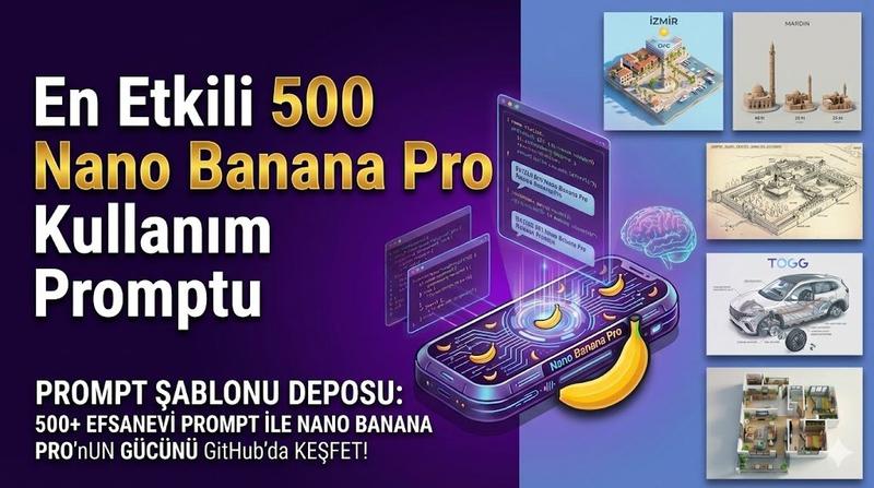 Nano Banana Pro 秘密更新:+500 新提示挖掘,提升生产效率
