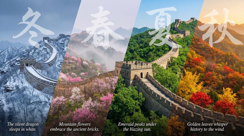 文旅宣传创意:四季变化提示词模型