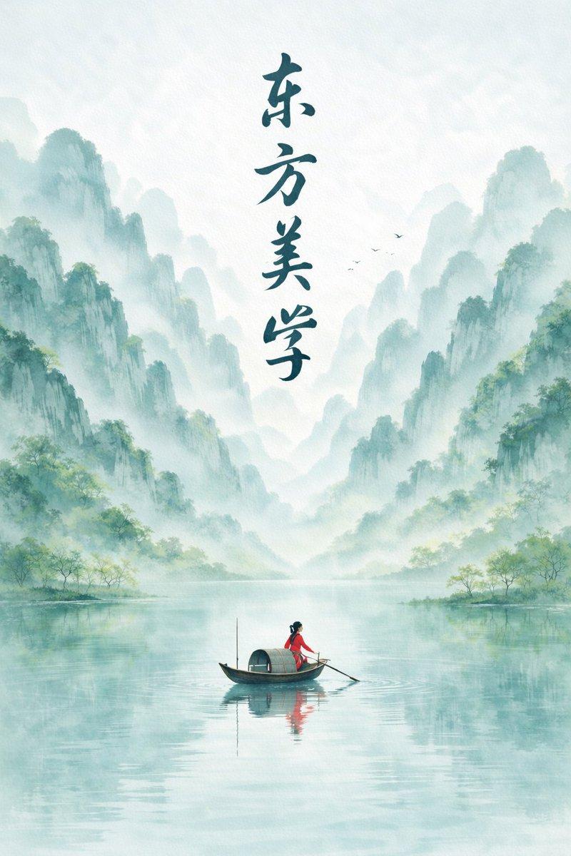 东方美学水墨海报