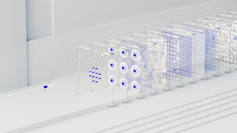 3D 抽象数据流水线可视化