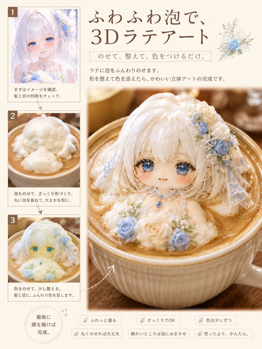 3D 拉花杂志教程排版