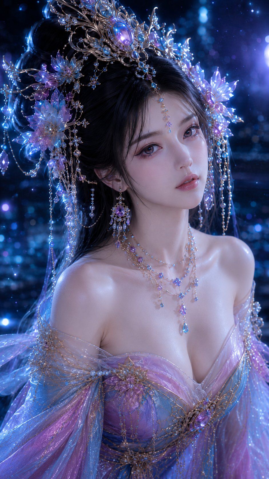 3D CG 东方奇幻美女插画