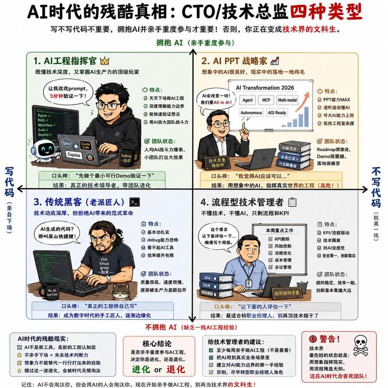 AI CTO 类型信息图