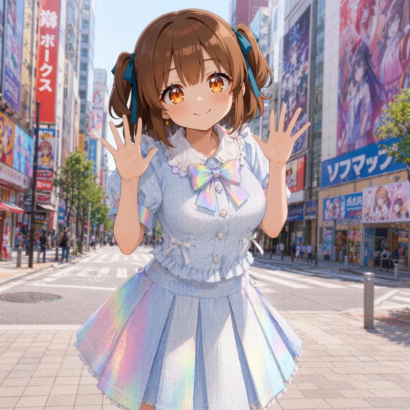 秋叶原的马赛克偶像少女