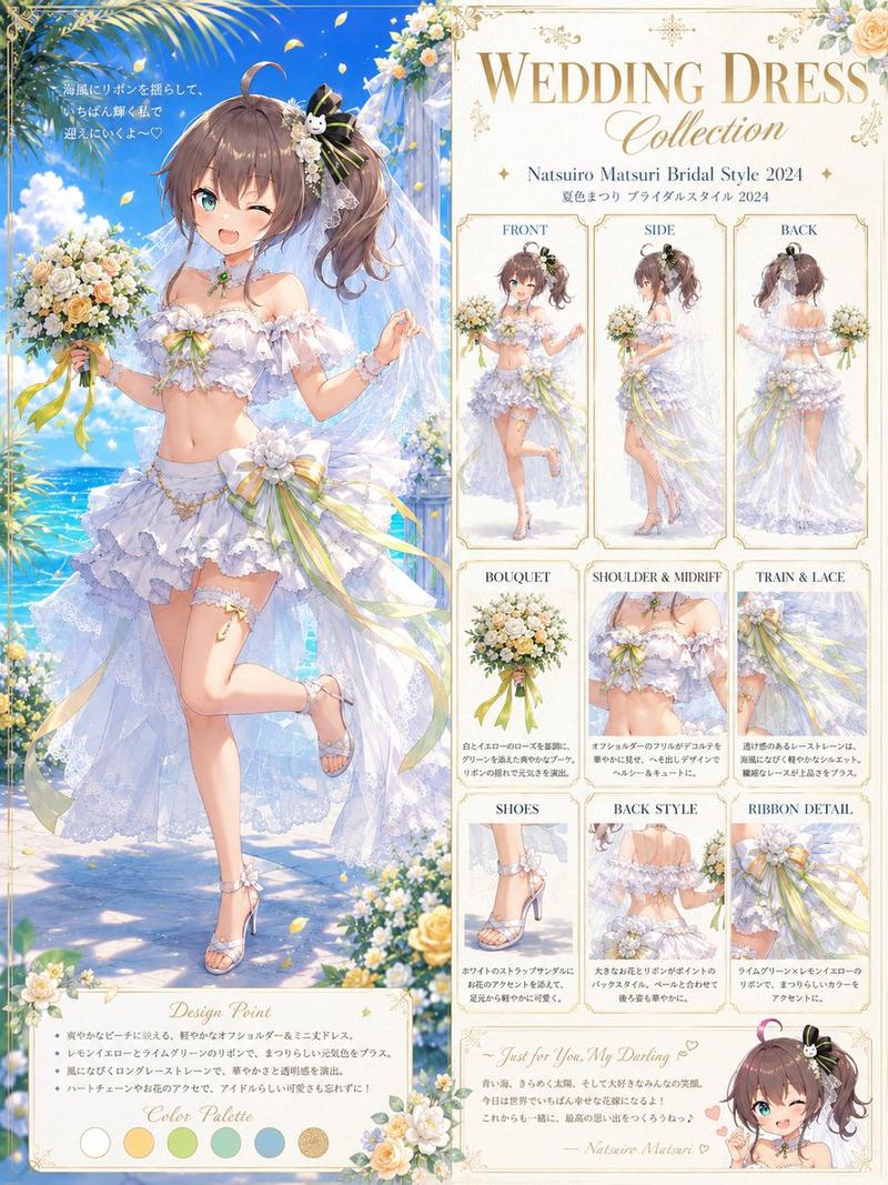 动漫婚纱系列设计图