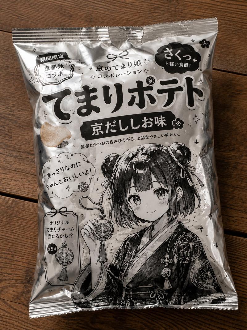 动漫角色薯片包装