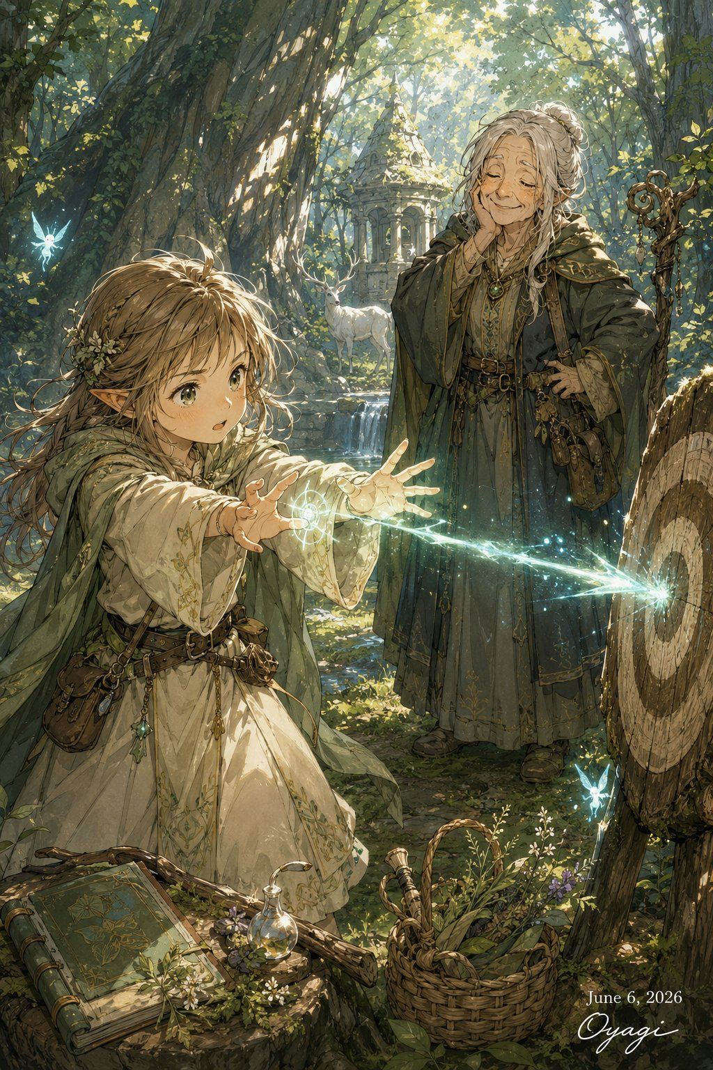 魔法少女与祖母导师
